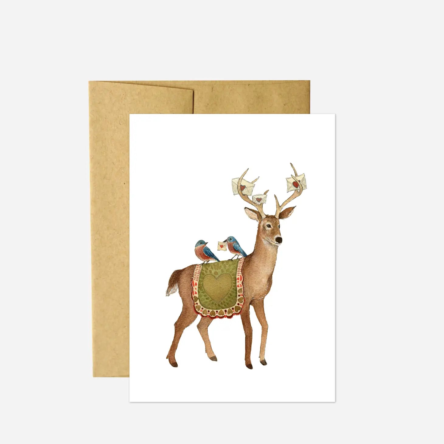 Lovely Messenger Deer Card
