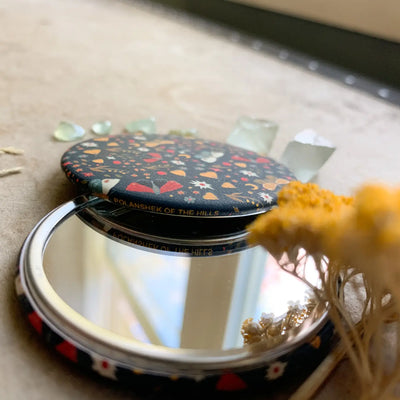 Moths Pocket Mirror