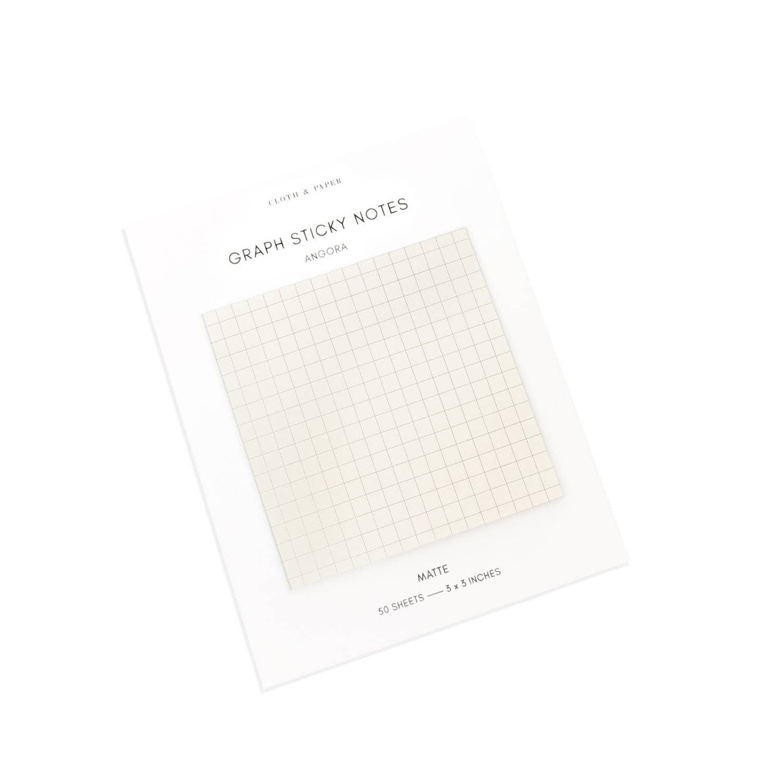 Graph Sticky Notes - Angora