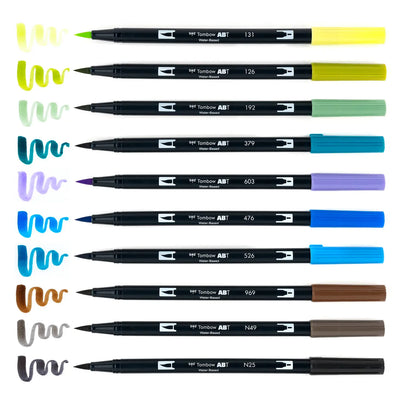 Tombow Dual Brush Pen - Landscape Pack