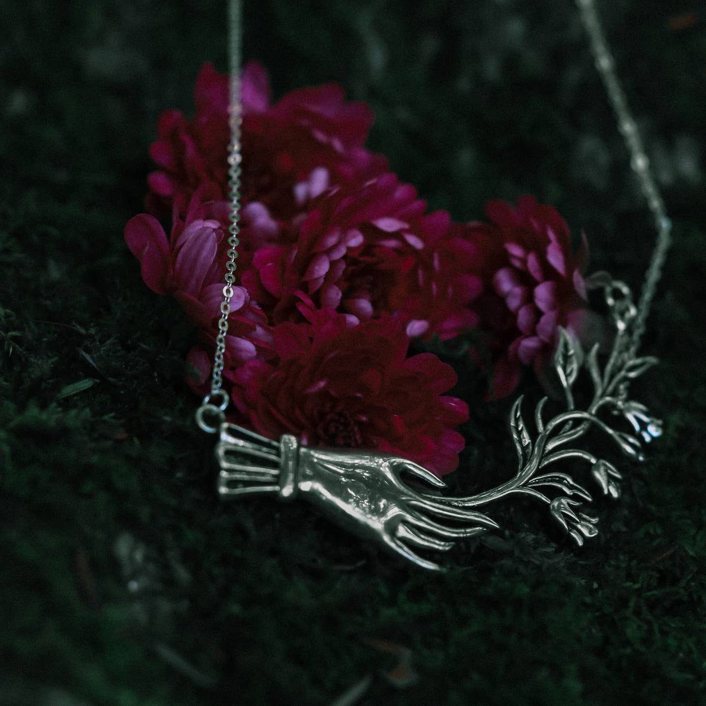 Belladonna Mourning Necklace