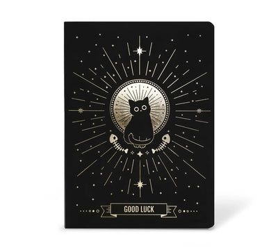 Good Luck Black Cat Notebook