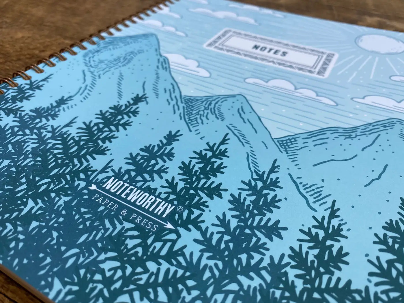 Mountain Air Spiral Notebook