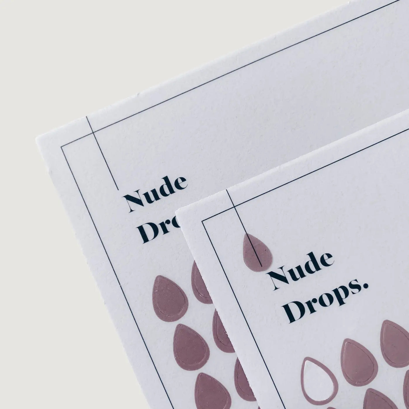Water Tracker Stickers - Nude Drops