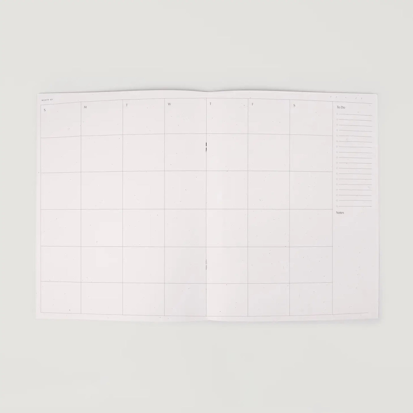 White Month Jotter Notebook - Wilde House Paper