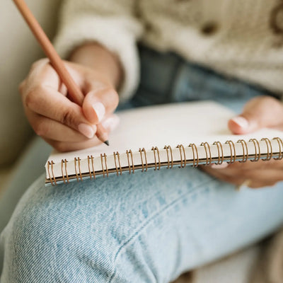 Top Spiral Notebook - Dusty Rose