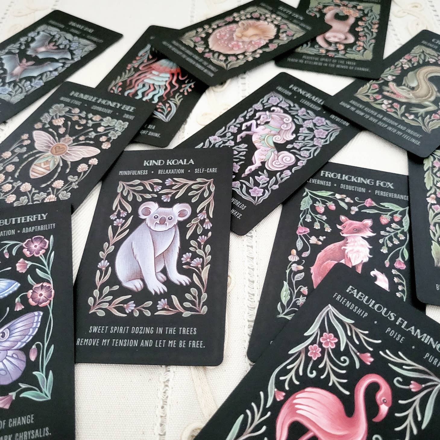 Wild Whiskers Oracle Deck - Spirit Animal Divination Cards – Of