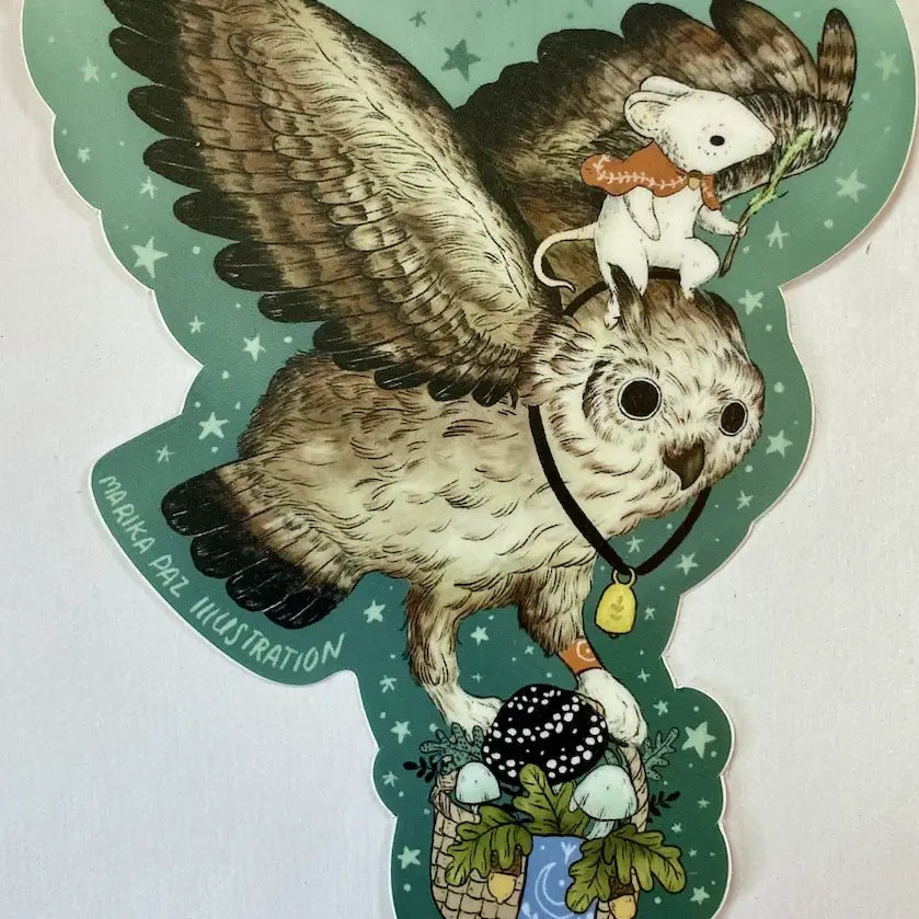 Mystic Owl Sticker