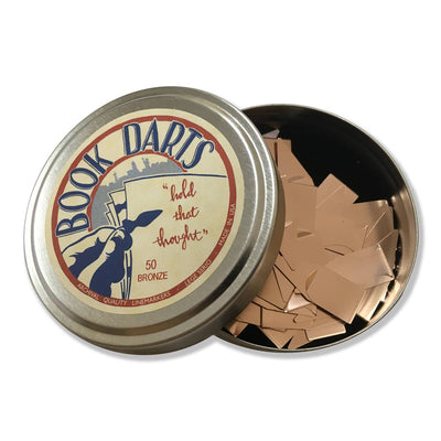 Book Darts Tin - 50 Bronze