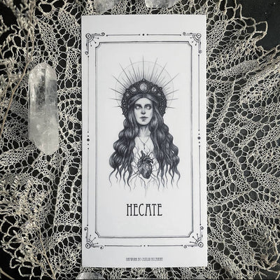 Hecate Devotional Candle Sticker