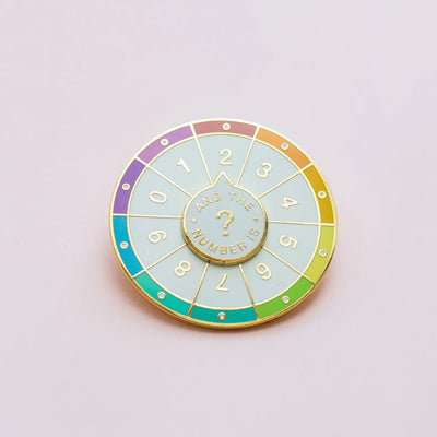 Spinning Numbers Pin (Interactive)