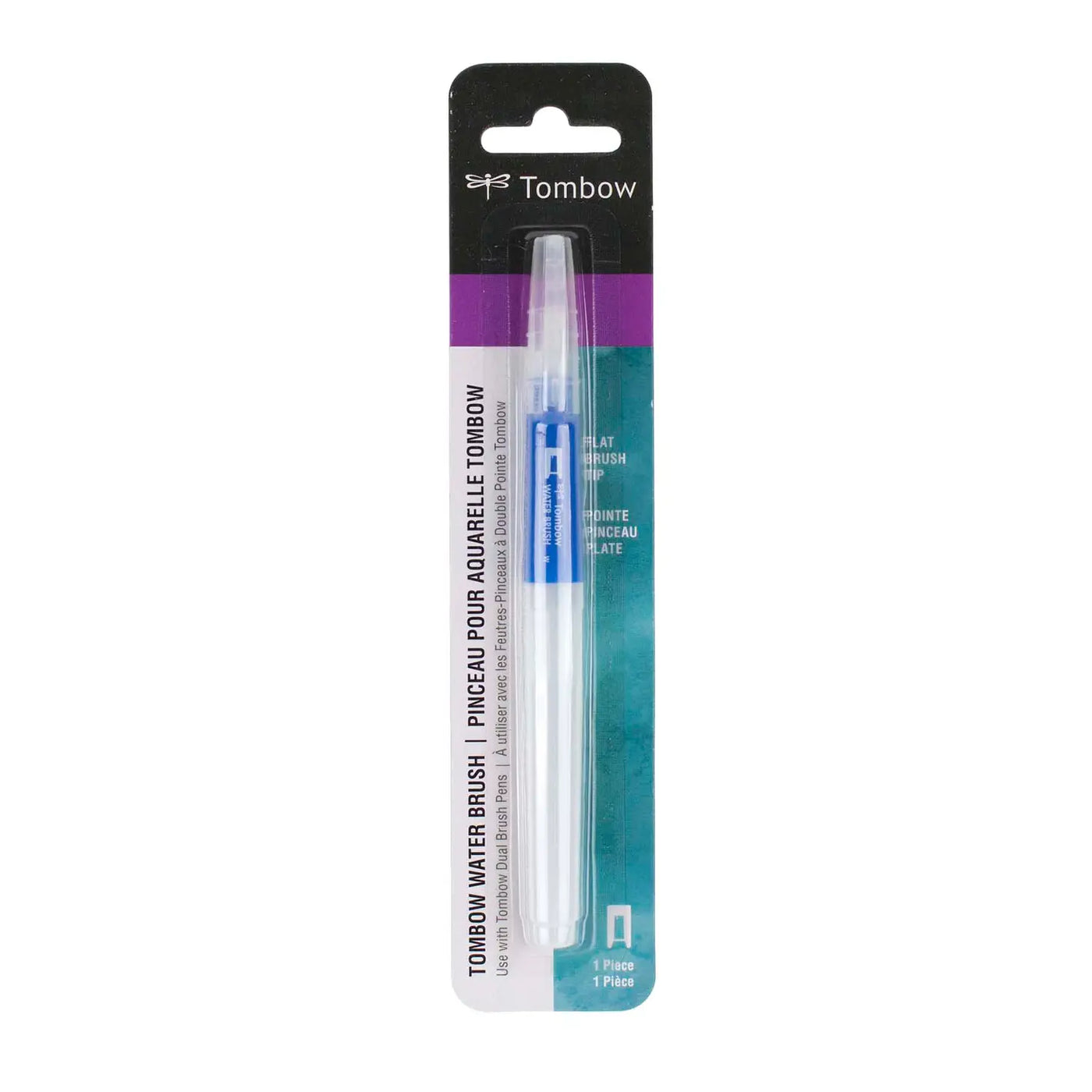 Use your Tombow Dual Brush Pens like watercolors with this handy Aqua Brush Pen! It’s as simple as color with your pen, and then use this brush pen over it to create a watercolor effect. 