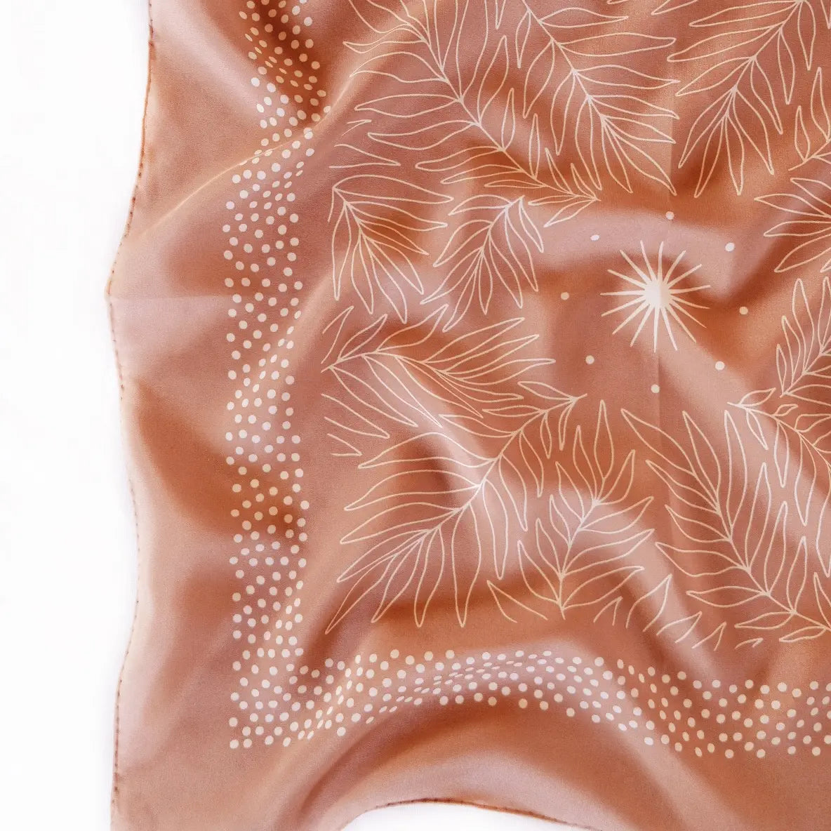 Silk Scarf - Rosewood