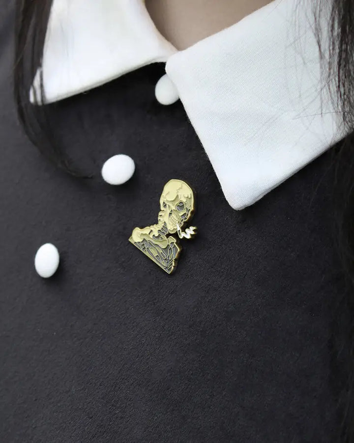 Skull of a Skeleton Pin