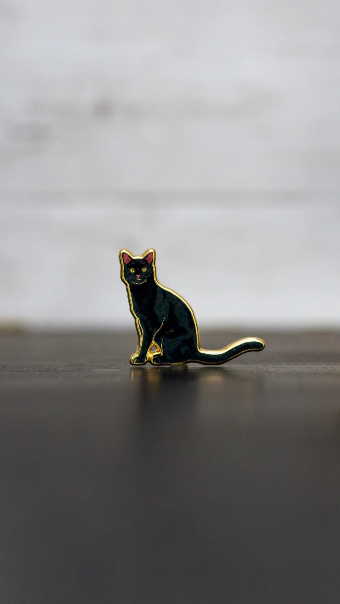 Black Cat Pin