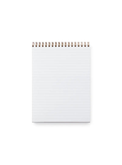 Appointed Top Spiral Office Notepad - Charcoal Gray