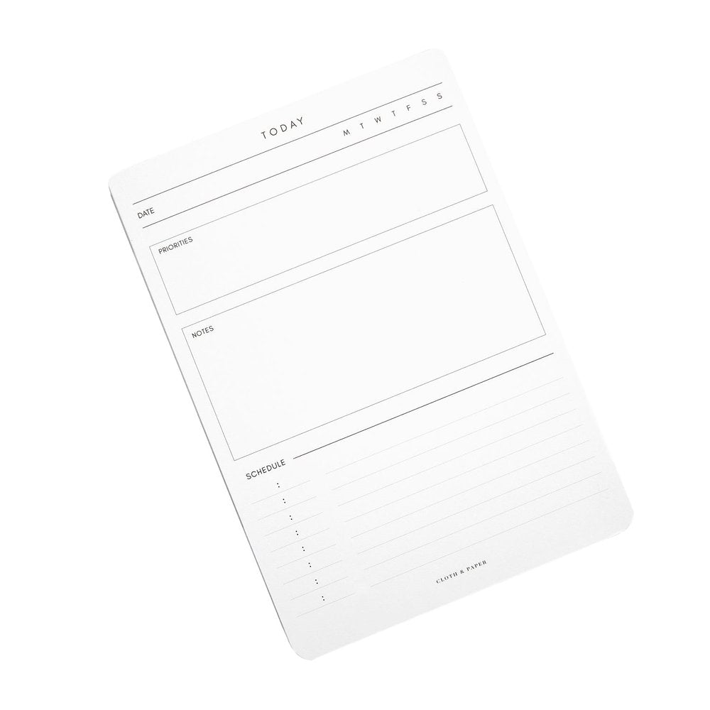 A5 Schedule Notepad