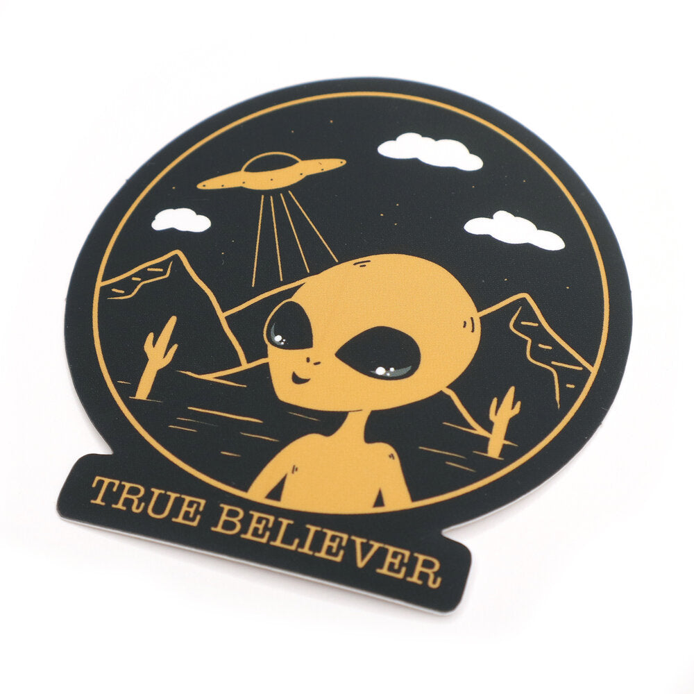 Alien Believer Sticker