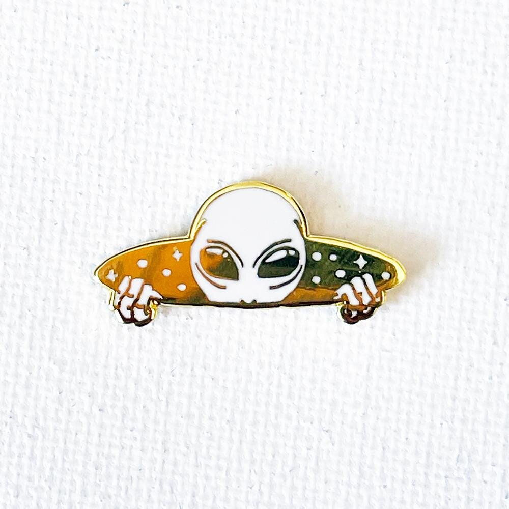 Alien Portal Pin