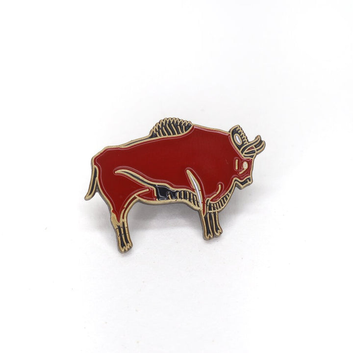 Altamira's Bison Pin