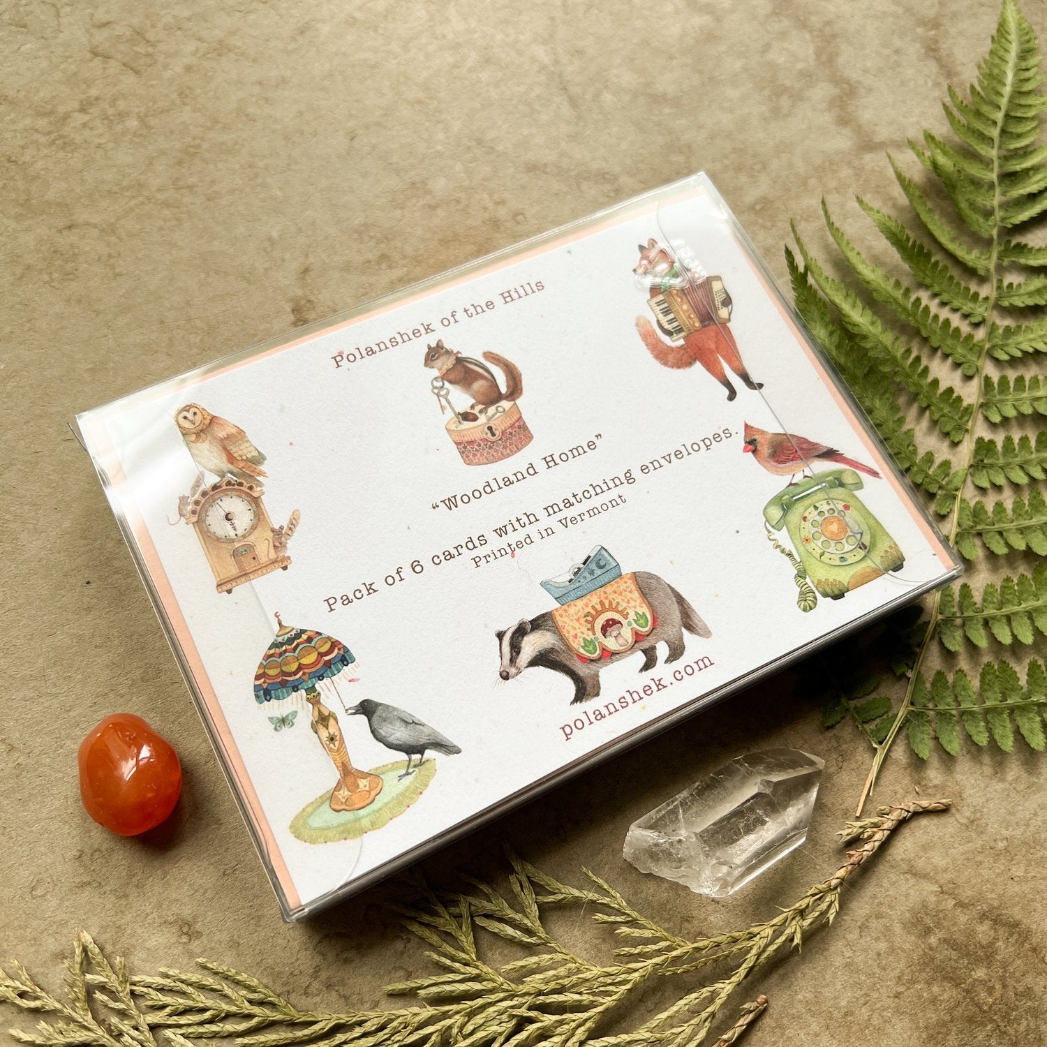 Woodland Home Card Set