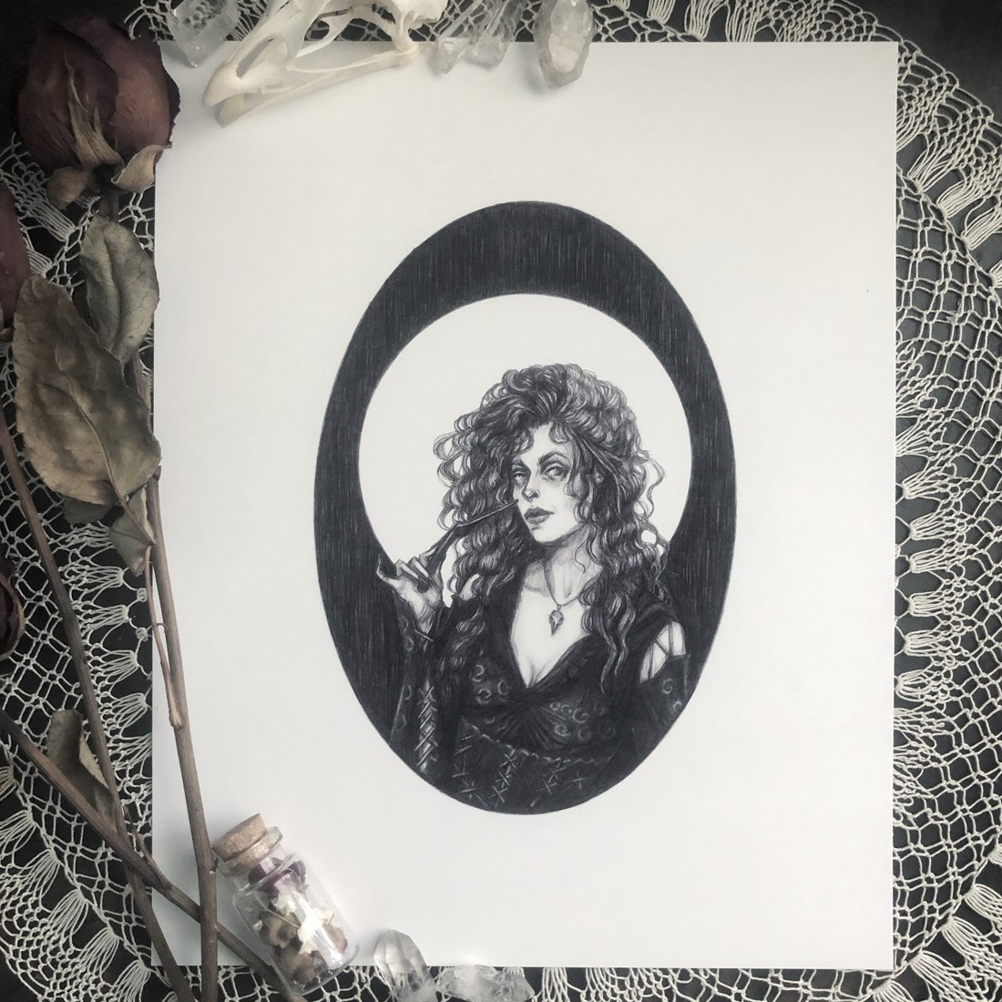 Bellatrix Lestrange Print