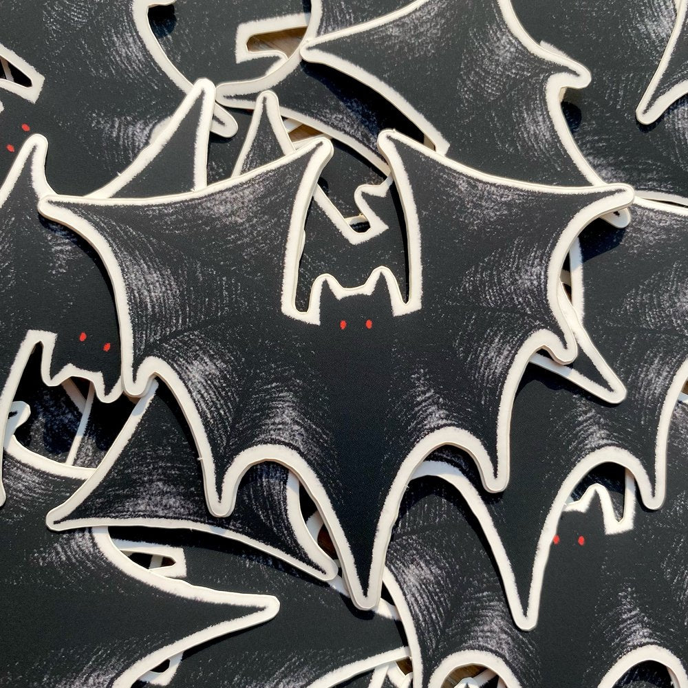 Bewitching Bat Sticker