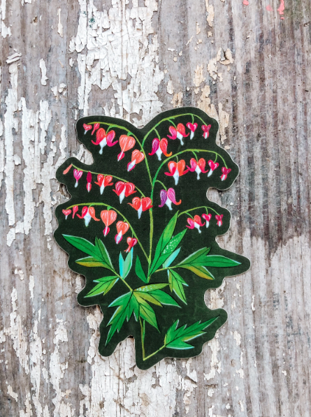 Bleeding Heart Sticker