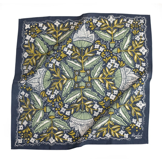 Blue Amelia Bandana - No. 017