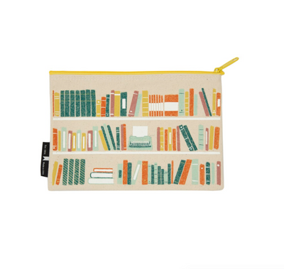 Bookshelf Pencil Pouch