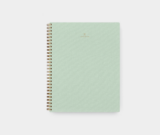 Appointed Lined Notebook - Botanical Green