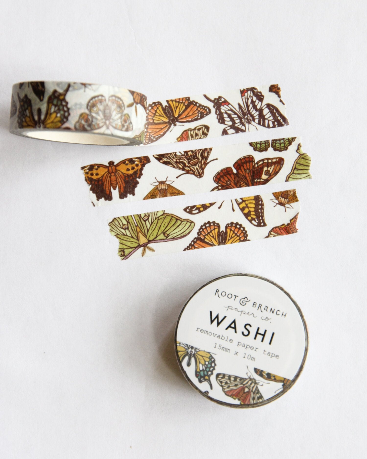 Butterfly + Moth Washi Tape