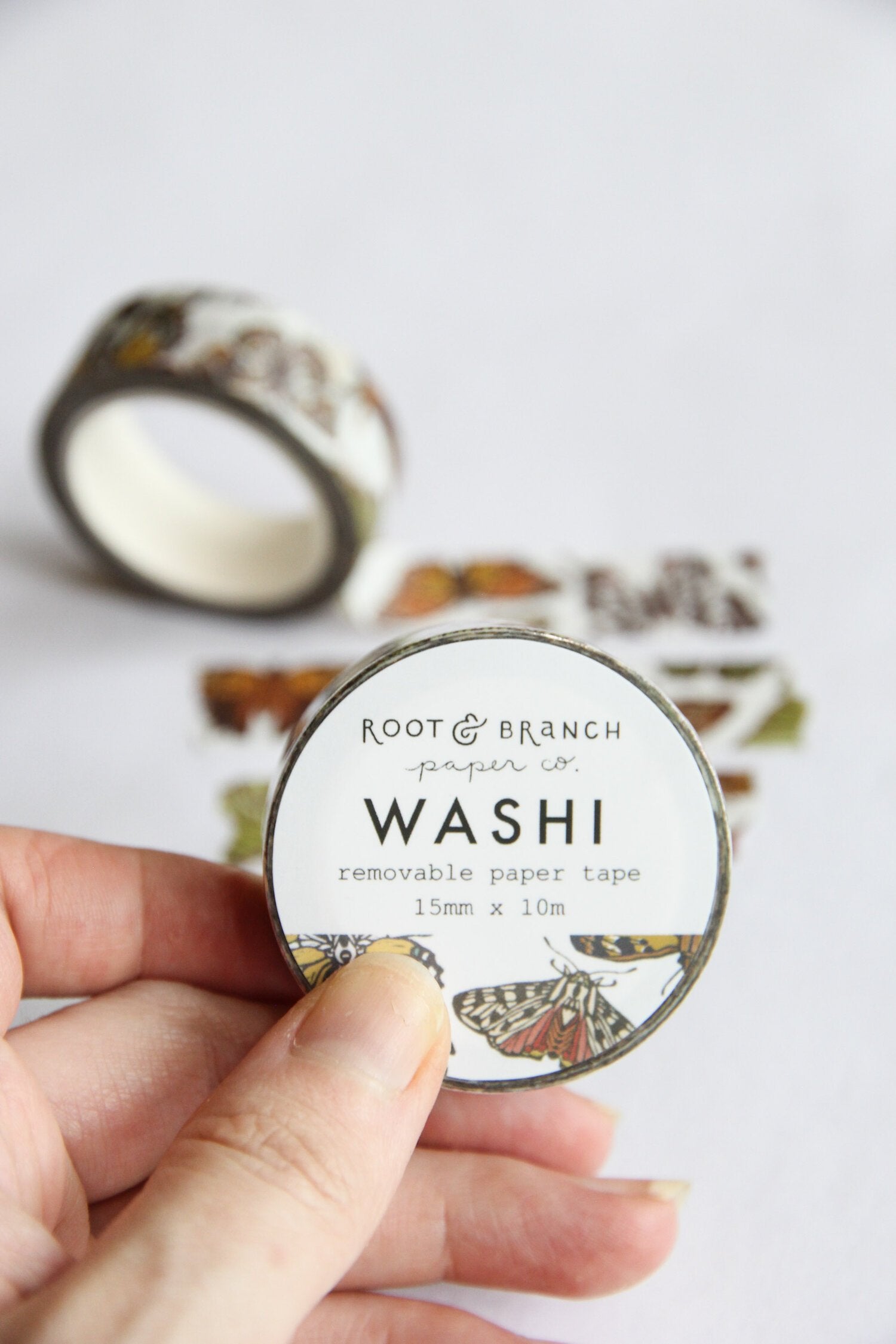 Butterfly + Moth Washi Tape