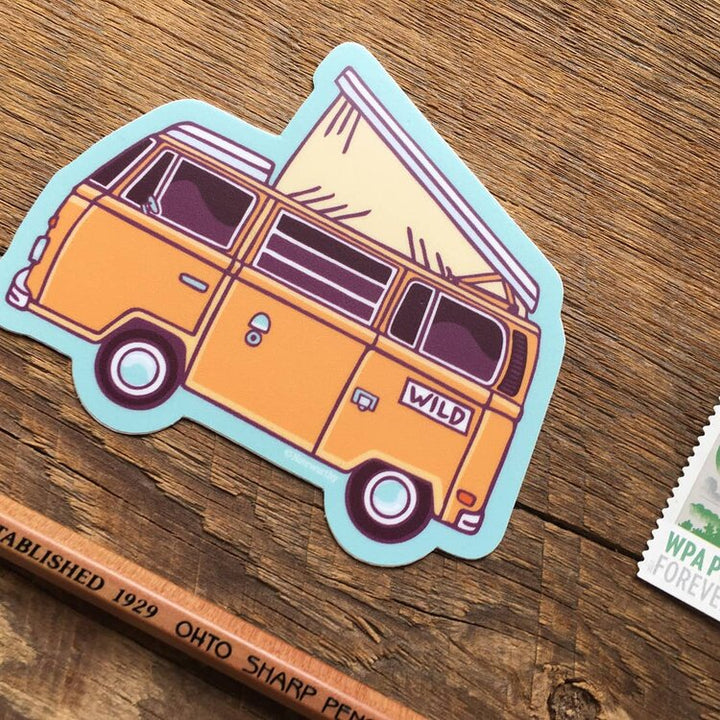 Camper Van Sticker