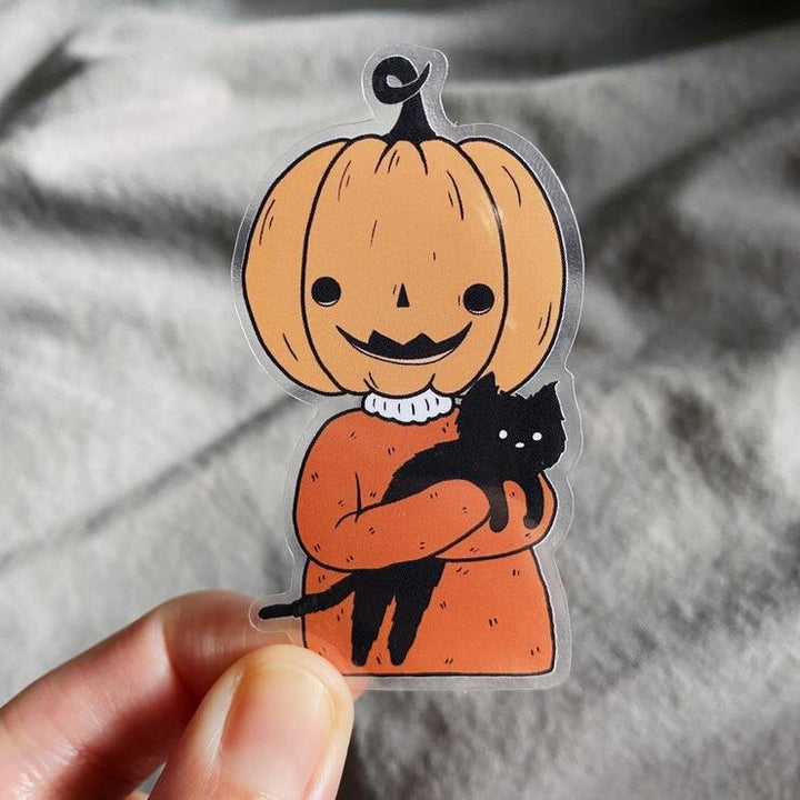 Cat Cuddle Sticker