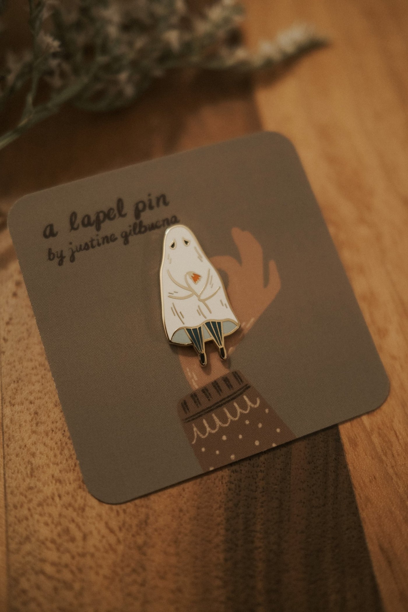 Lonely Ghost Pin