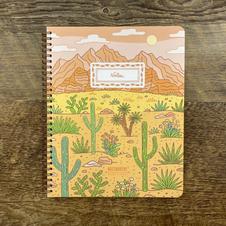Desert Spiral Notebook