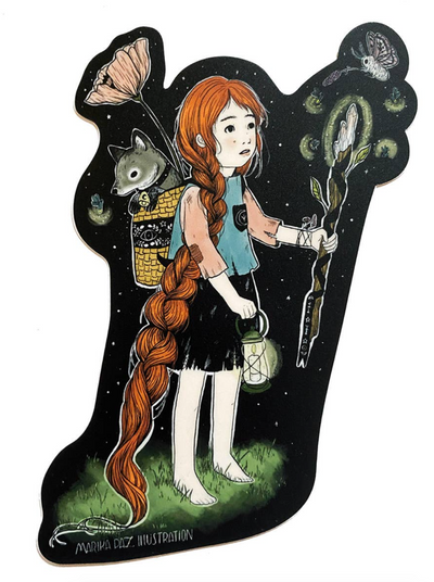 Forest Witch Sticker