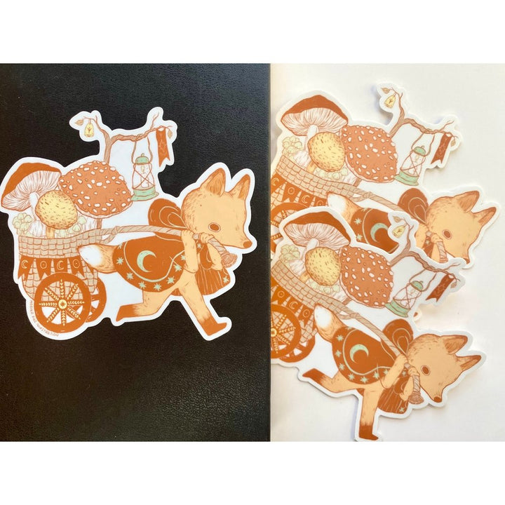 Fox Forager Sticker
