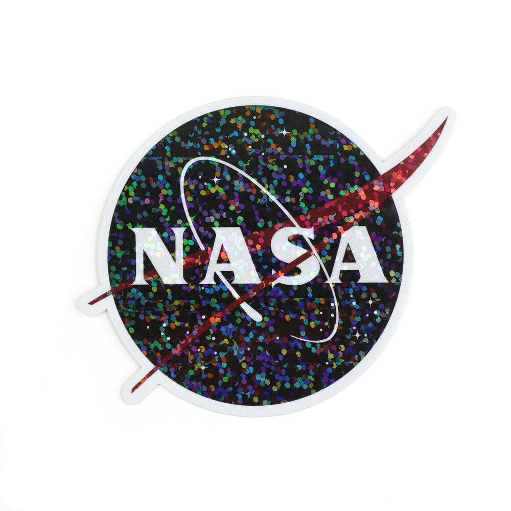 Galactic Glitter NASA Sticker