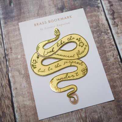 Golden Serpent Bookmark