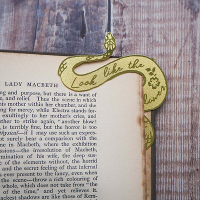 Golden Serpent Bookmark