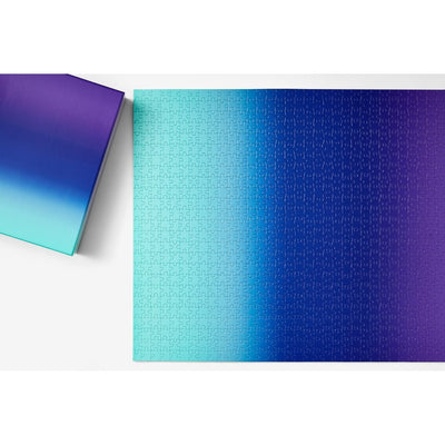 Gradient Puzzle 1000 Pieces - Aqua/Violet
