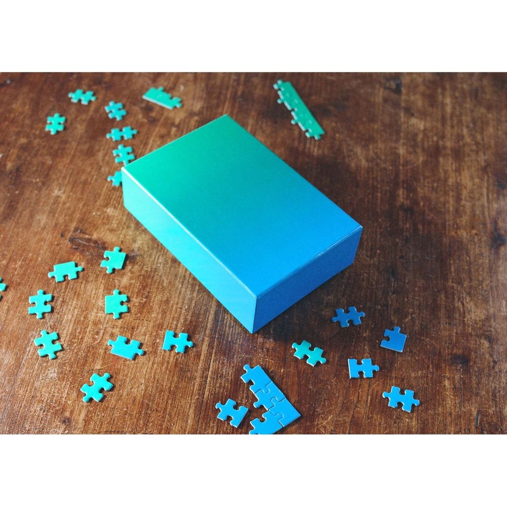 Gradient Puzzle 500 Pieces - Seafoam/Sky