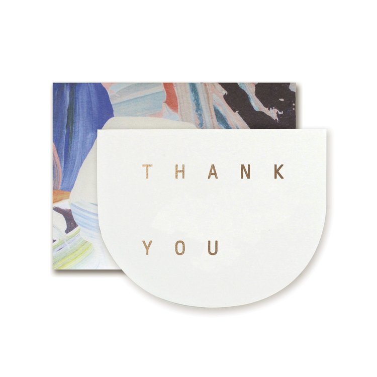 Scallop Thank You Cards