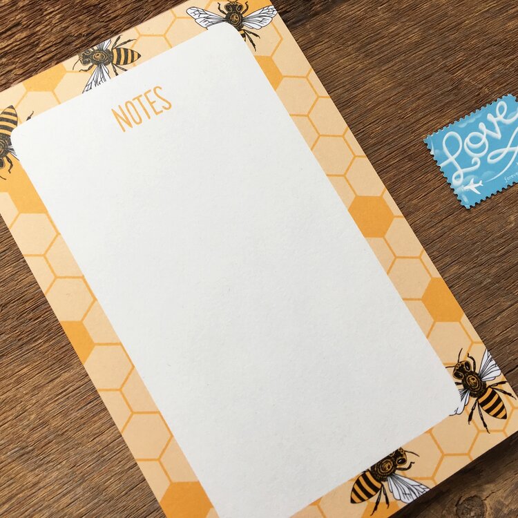 Honey Bee Notepad