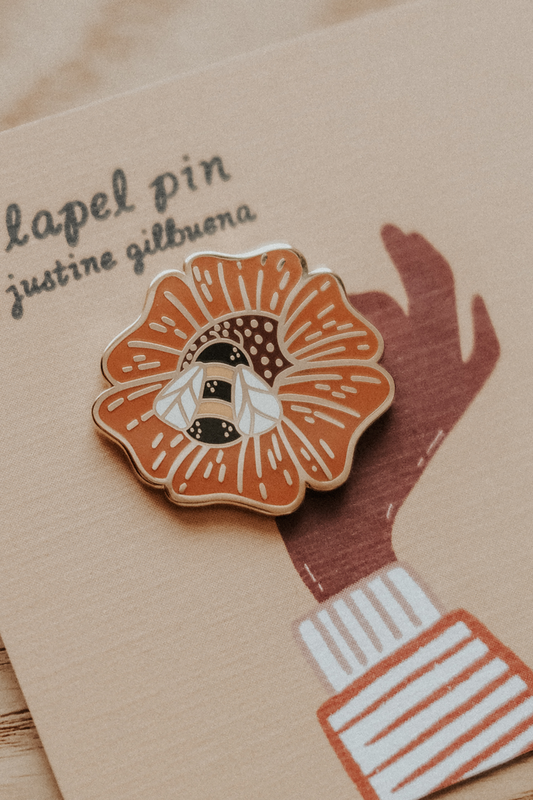 Honeybee Nectar Pin
