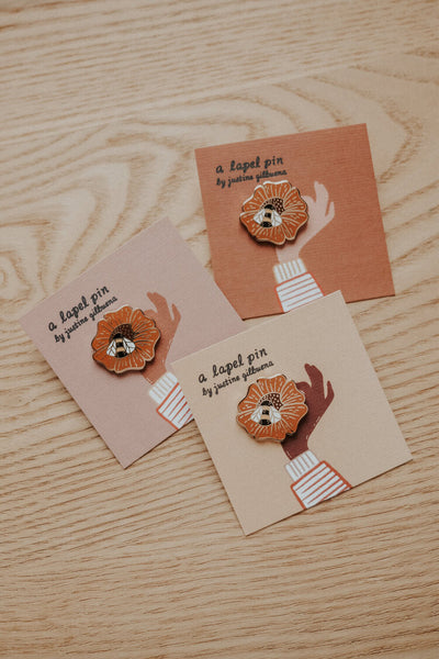 Honeybee Nectar Pin