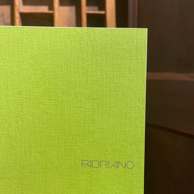 Fabriano Dot Grid Jotter - Lime Green