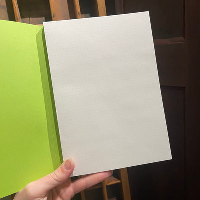 Fabriano Dot Grid Jotter - Lime Green